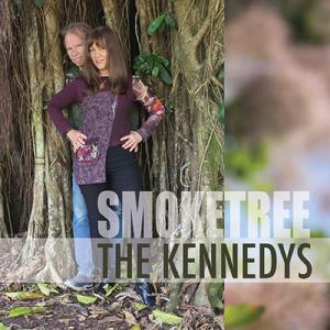 The Kennedys "Smoketree" CD cover. Photo by Elyse Brunt, Design by Amanda Kavanagh. Pictured: Maura and Pete Kennedy