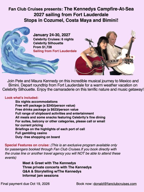 Campfire at sea cruise